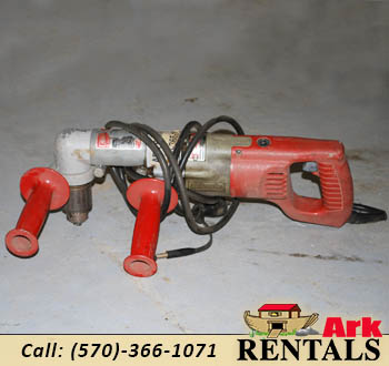 1/2 Inch Right Angle Drill for rent.