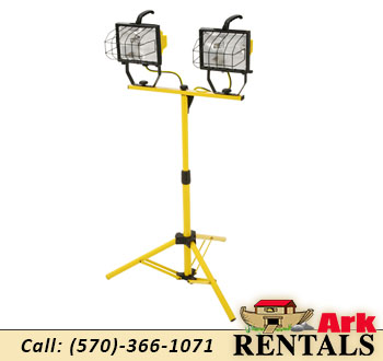 Light Stand – 2 Bulb 500 Watt for rent.