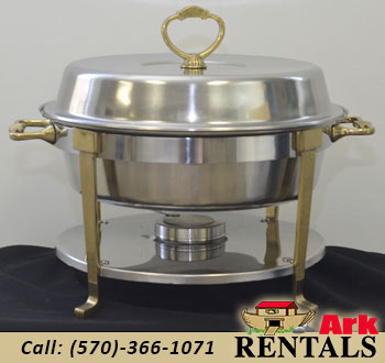 Chafing Dishes for rent.