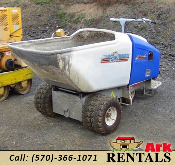 16 Cu. Ft. Concrete Buggy for rent.