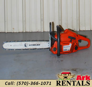 18 Inch Chainsaw - Gas for rent.