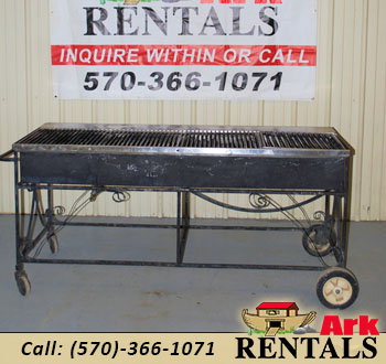 Grills for rent.