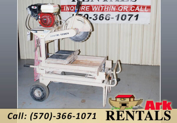 14 Inch Brick Saw Gas rental near Washingtonville
