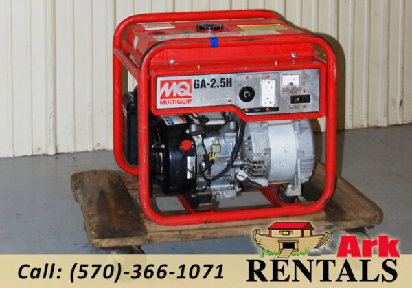 2500 Watts Generator rental near Duncannon