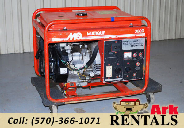 3600 Watts Generator rental near Orwigsburg