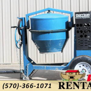 Large concrete mixer rental near Carbon County