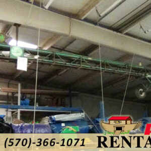 21 Foot Electric Conveyor for rent for material hauling