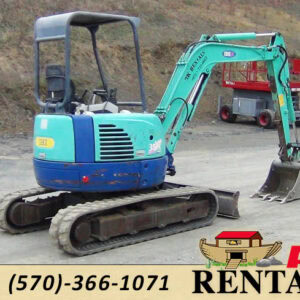 Mini excavator rental Excavator 35NX IHI in NEPA