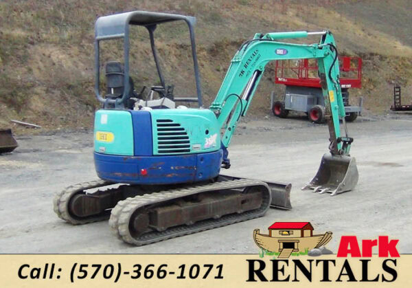 Mini excavator rental Excavator 35NX IHI in NEPA