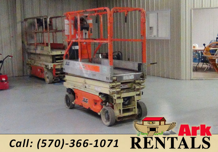 19 Foot Scissor Lift rental for construction work