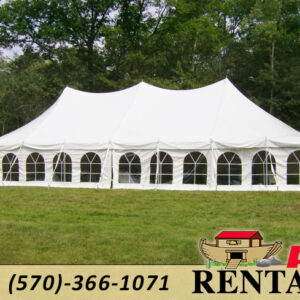 40 x 60 Canopy rental in Schuylkill County NEPA