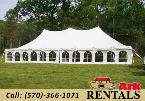 40 x 60 Canopy rental in Schuylkill County NEPA
