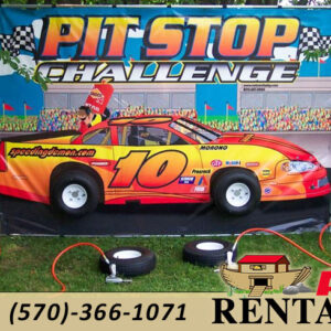 Pit Stop Challenge inflatable rental Perry County