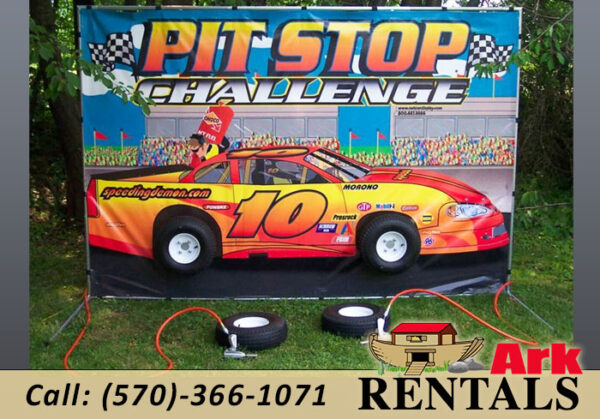 Pit Stop Challenge inflatable rental Perry County