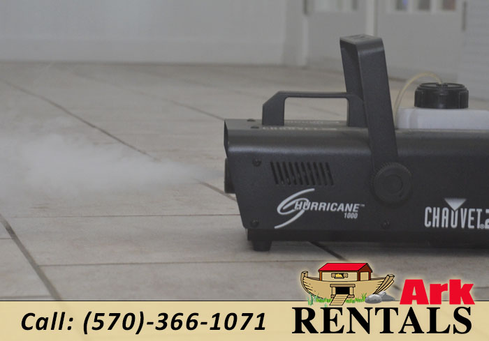 Fog Machine rental for Lebanon County events Fog Machine rental creating effects in NEPA