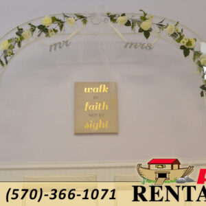 White Arch wedding rental Northampton County