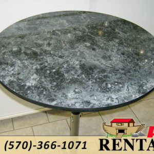 30 Inch Black Marble Cocktail Table rentals near Northampton County