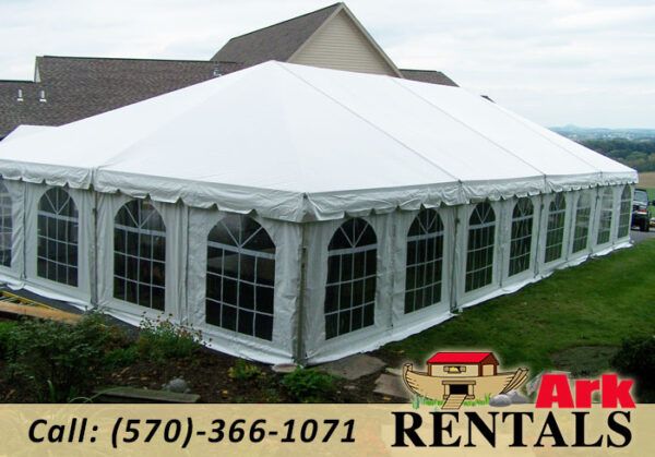 30 x 60 Frame Tent rental in Lehigh County NEPA