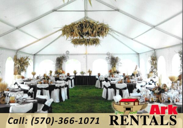 20 x 40 Frame Tent rental in Northumberland County NEPA