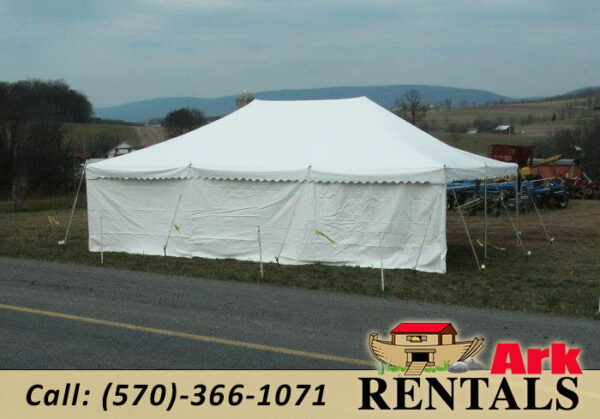 20 x 30 Frame Tent rental in Lebanon County NEPA