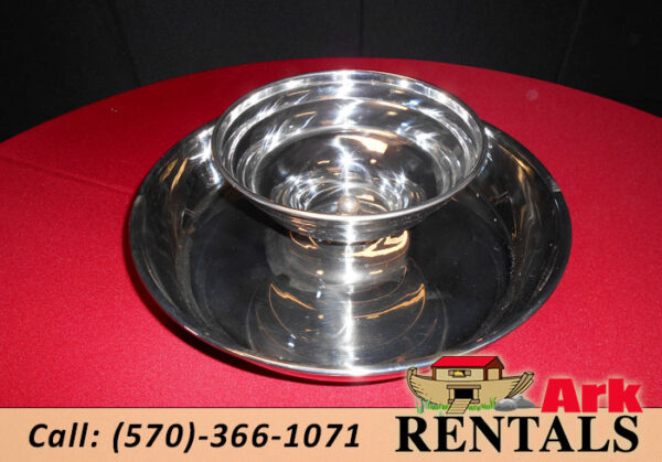 15 Inch Silver Dipper Tray rentals near Columbia County