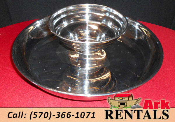18 Inch Silver Dipper Tray rentals near Luzerne County