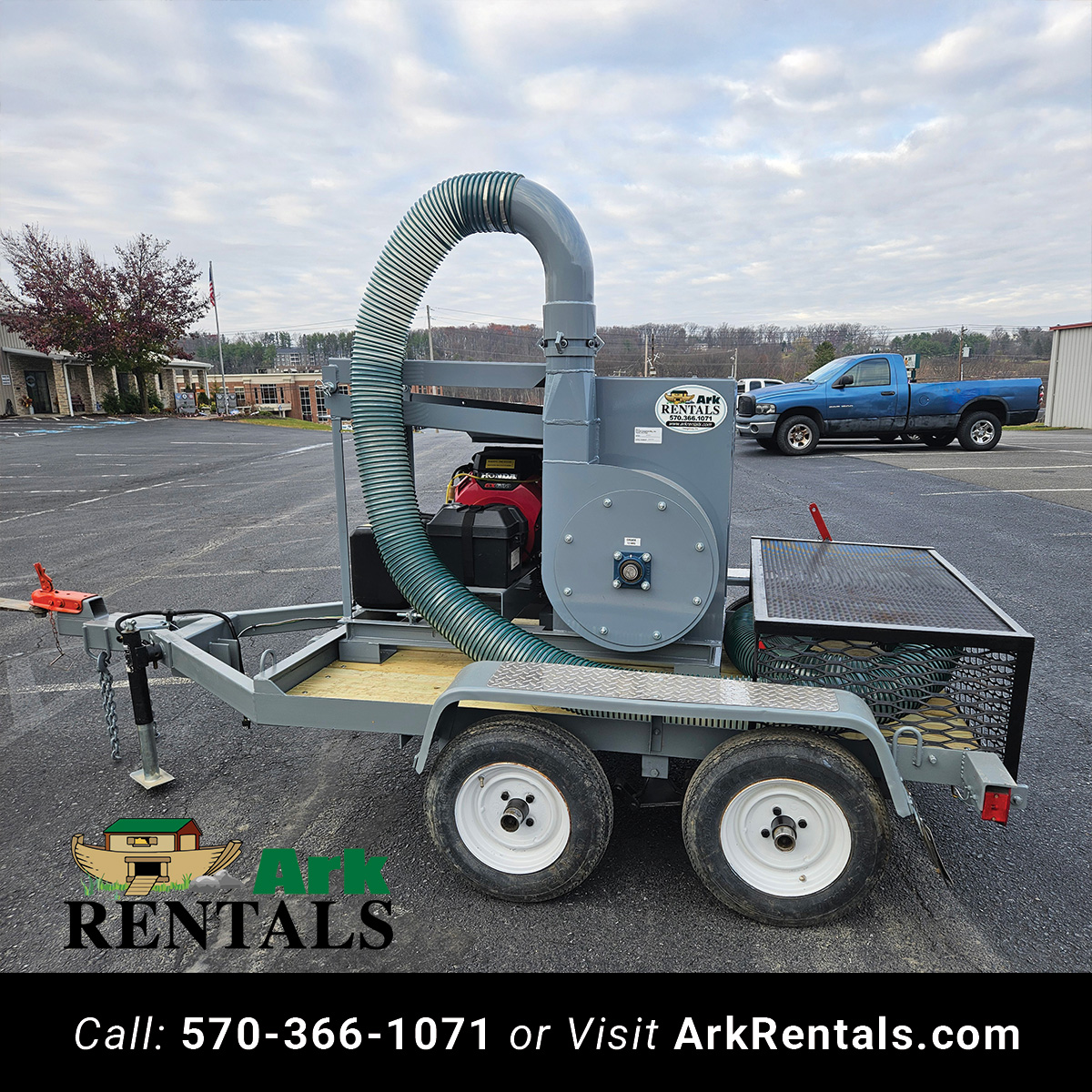 Straw Blower or Bale Chopper 3 Kincaid equipment Straw Blower used for land preparation near Hazleton