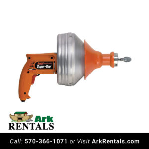 Hand-held Sewer Auger Drill clearing sink drain near Pottsville